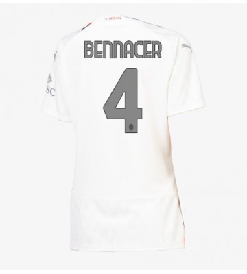 AC Milan Ismael Bennacer #4 Bortatröja Dam 2023-24 Kortärmad